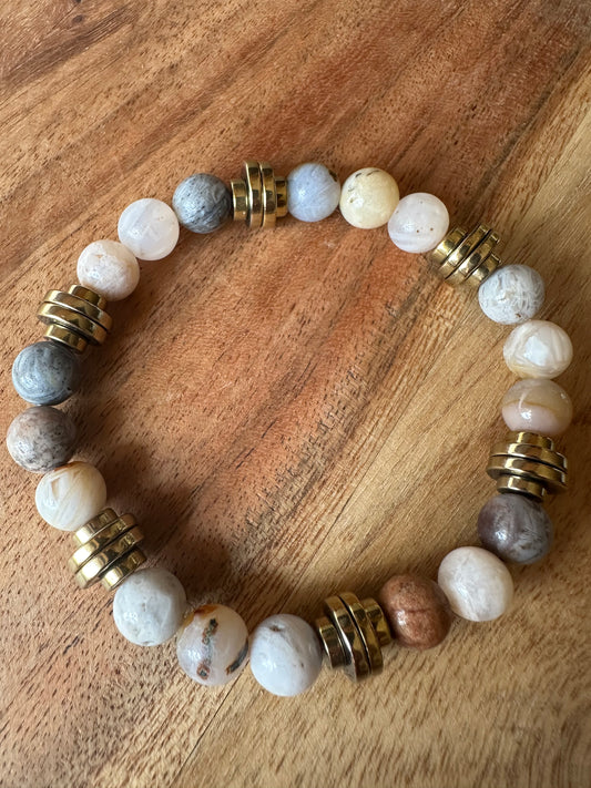 Bamboo Agate Bracelet